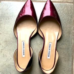 Manila Blahnik flats size 10 equivalent